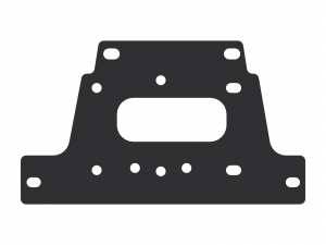 Пластина для уст. лебёдки 40.0217 Пластина для уст. лебёдки 40.0217