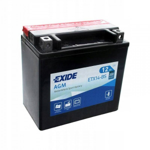 Аккумулятор EXIDE YTX14-BS AGM ETX14-BS Аккумулятор EXIDE YTX14-BS AGM ETX14-BS