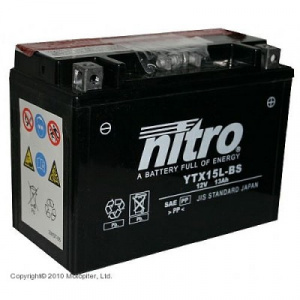 Аккумулятор NITRO YTX15L-BS Аккумулятор NITRO YTX15L-BS