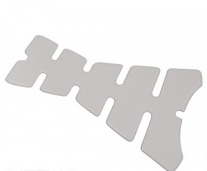 Наклейка на бак SKULL прозрачная Наклейка на бак SKULL прозрачная