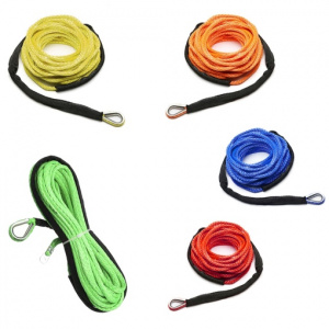 Трос синтетический 15 метров 6 мм (синий) КВАДРОДРАЙВ Трос синтетический 15 метров 6 мм (синий) КВАДРОДРАЙВ