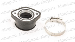 Патрубок карбюратора #1 28мм резиновый для VM24/OKO Патрубок карбюратора #1 28мм резиновый для VM24/OKO