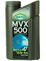 �������� ����� YACCO MVX 500 4T 15W50, 1 �.