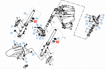 ������� ����� 41�54�11 �������� CFMOTO 650cc A000-050520