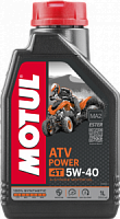 ����� MOTUL ��� ������������ ATV Power 4T 5W-40, 1 �.