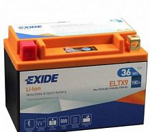 ����������� EXIDE Li-Ion ELT�9 36Wh  ������ YTX7A-BS; YTX9-BS; YTR9-BS