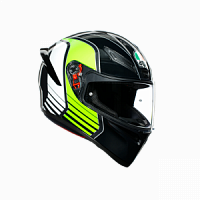 ���� AGV K-1 Power Gunmetal/White/Green ��������